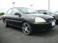 2005 Midnight Black Kia Rio Sedan  photo #1