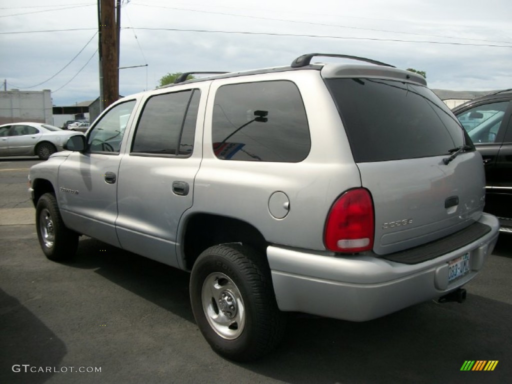 1999 Durango SLT 4x4 - Bright Platinum Metallic / Agate photo #2
