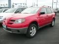 2003 Phoenix Red Mitsubishi Outlander LS 4WD  photo #16