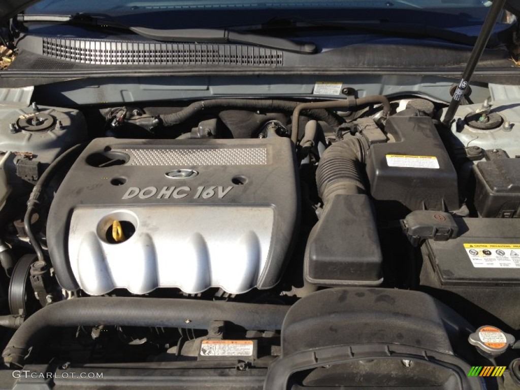 2008 Sonata GLS - Silver Blue / Gray photo #5