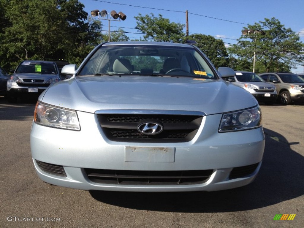 2008 Sonata GLS - Silver Blue / Gray photo #7