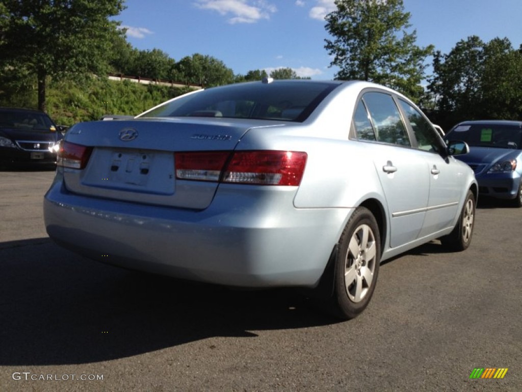 2008 Sonata GLS - Silver Blue / Gray photo #10