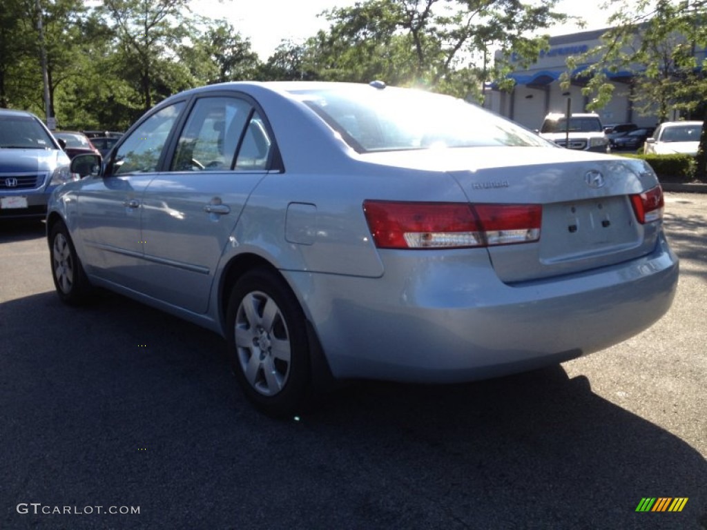 2008 Sonata GLS - Silver Blue / Gray photo #12