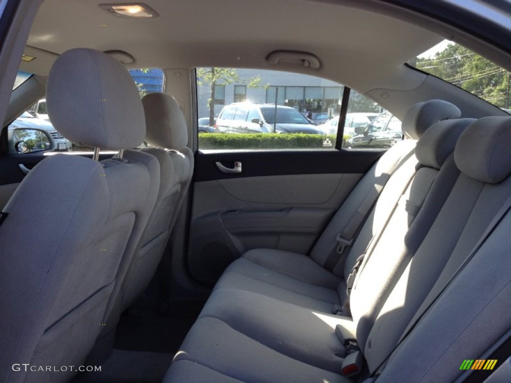 2008 Sonata GLS - Silver Blue / Gray photo #13