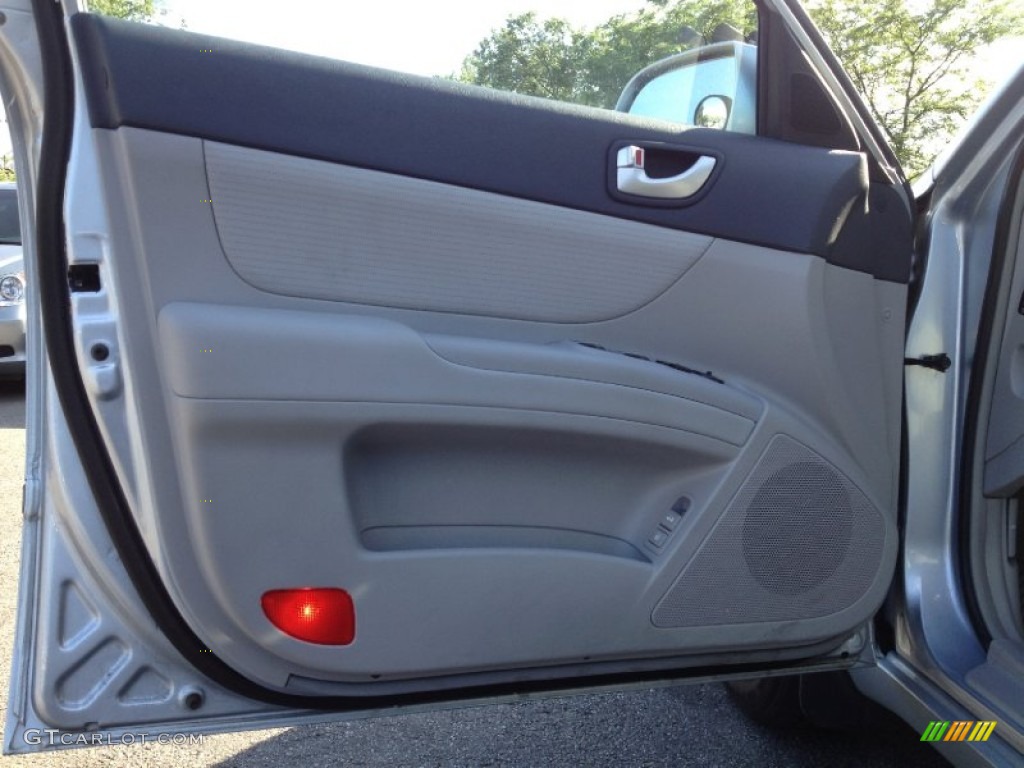 2008 Sonata GLS - Silver Blue / Gray photo #19