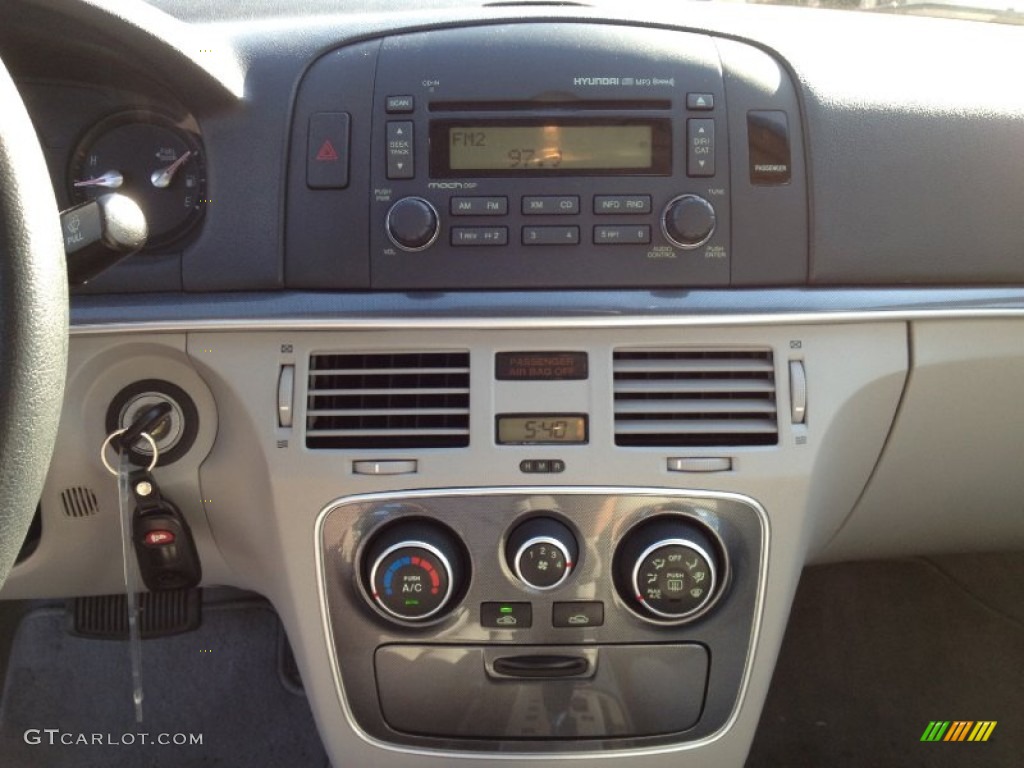 2008 Sonata GLS - Silver Blue / Gray photo #23