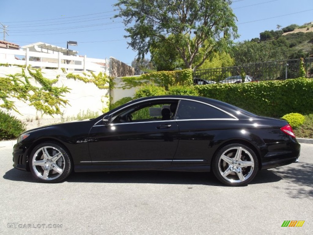 Black 2009 Mercedes-Benz CL 63 AMG Exterior Photo #65939339