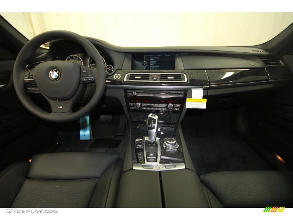 2012 7 Series 750i Sedan - Alpine White / Black photo #4