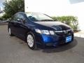 2009 Royal Blue Pearl Honda Civic DX-VP Sedan  photo #1