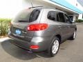 2009 Steel Gray Hyundai Santa Fe SE  photo #3