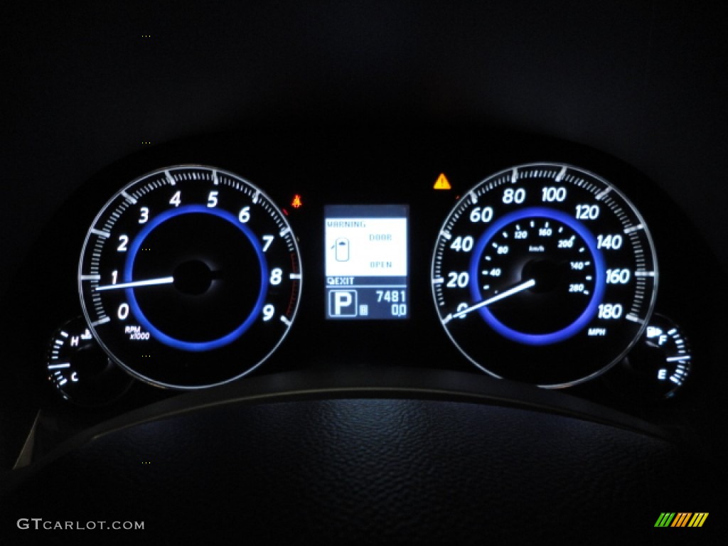 2012 Infiniti FX 35 AWD Gauges Photo #65942126