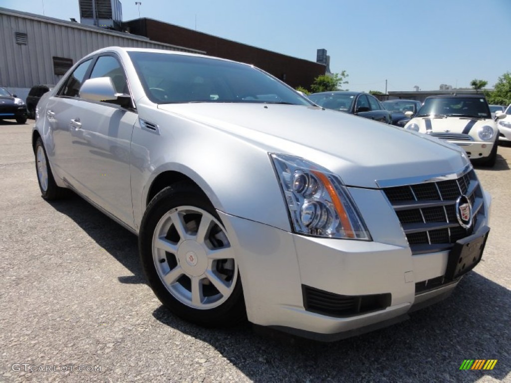 2009 CTS 4 AWD Sedan - Radiant Silver / Light Titanium/Ebony photo #1