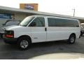 Summit White 2003 Chevrolet Express 3500 Extended Passenger Van