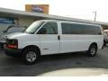 2003 Summit White Chevrolet Express 3500 Extended Passenger Van  photo #1