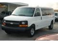 2003 Summit White Chevrolet Express 3500 Extended Passenger Van  photo #9