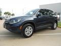 2012 Night Blue Metallic Volkswagen Tiguan S  photo #3