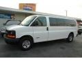 Summit White - Express 3500 Extended Passenger Van Photo No. 37