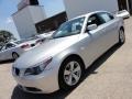 Titanium Silver Metallic - 5 Series 530xi Sedan Photo No. 3