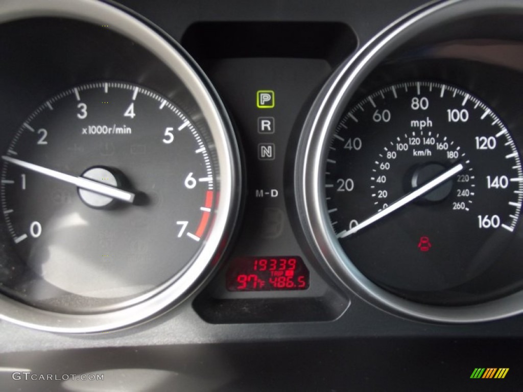 2012 MAZDA6 i Sport Sedan - Ebony Black / Black photo #9
