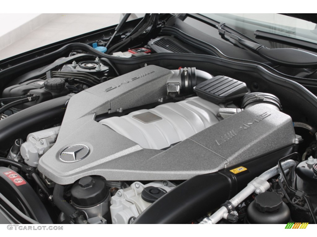 2009 Mercedes-Benz SL 63 AMG Roadster 6.3 Liter AMG DOHC 32-Valve VVT V8 Engine Photo #65945270