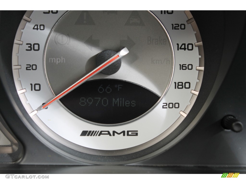 2009 Mercedes-Benz SL 63 AMG Roadster Gauges Photo #65945275