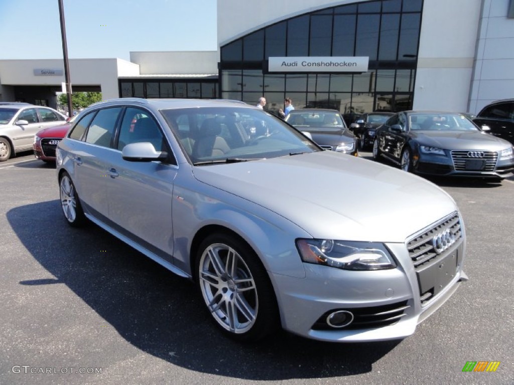 2011 A4 2.0T quattro Avant - Ice Silver Metallic / Black photo #5