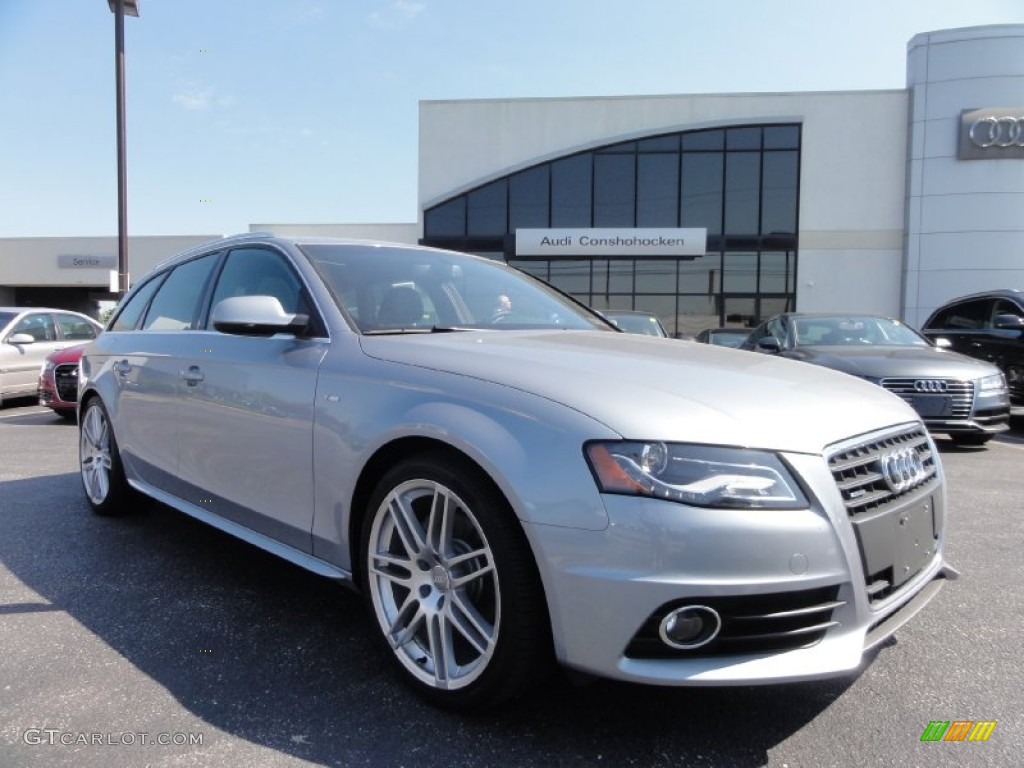 2011 A4 2.0T quattro Avant - Ice Silver Metallic / Black photo #6