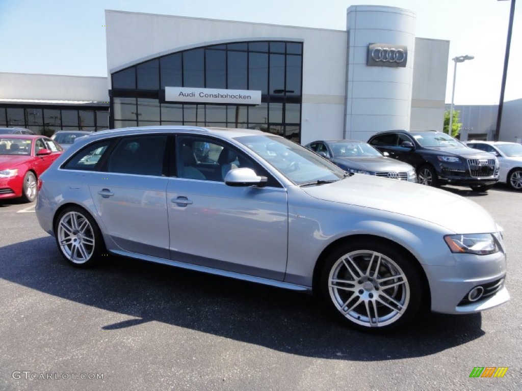 2011 A4 2.0T quattro Avant - Ice Silver Metallic / Black photo #7