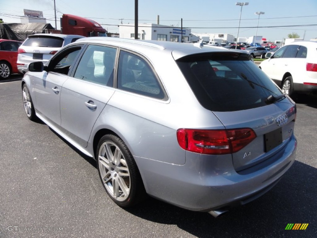 2011 A4 2.0T quattro Avant - Ice Silver Metallic / Black photo #11