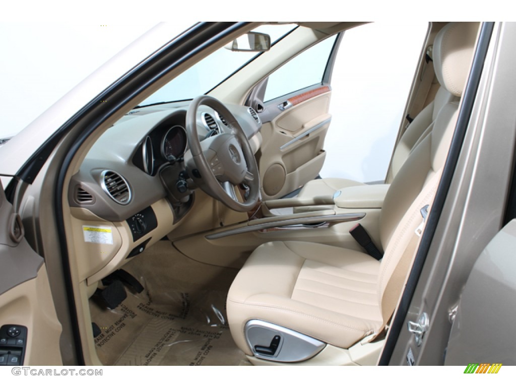 Macadamia Interior 2008 Mercedes-Benz ML 350 4Matic Photo #65945474