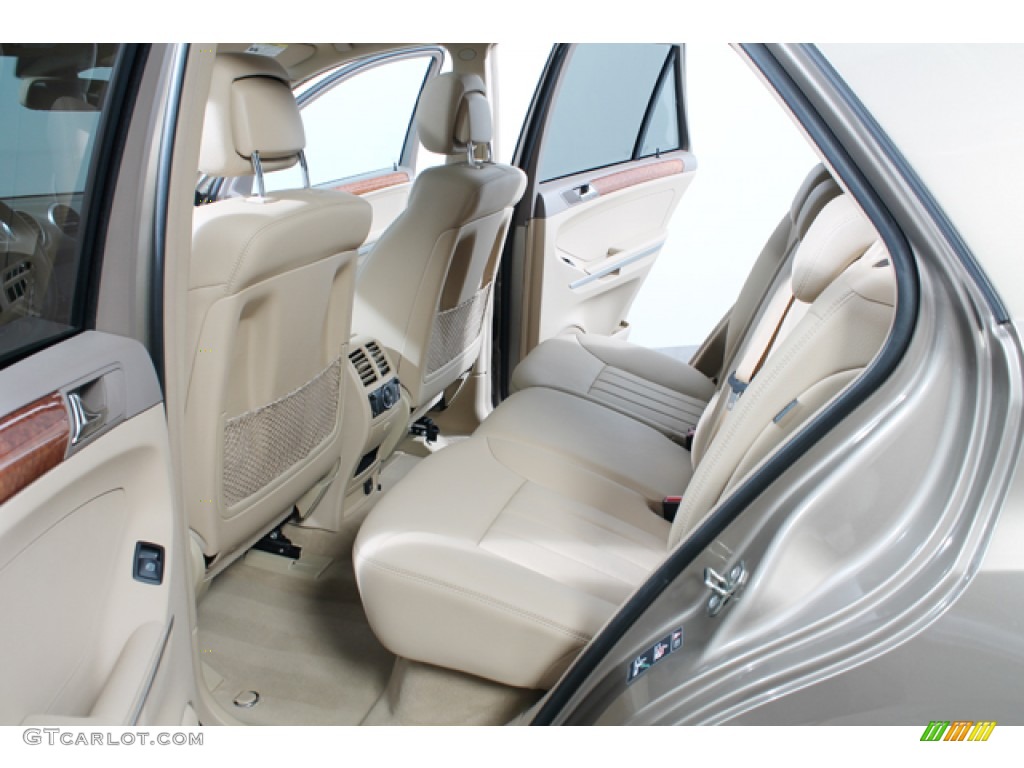Macadamia Interior 2008 Mercedes-Benz ML 350 4Matic Photo #65945483