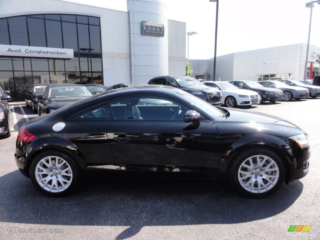 2008 TT 3.2 quattro Coupe - Brilliant Black / Black photo #7