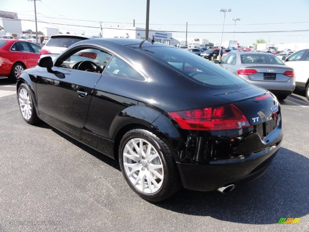 2008 TT 3.2 quattro Coupe - Brilliant Black / Black photo #10
