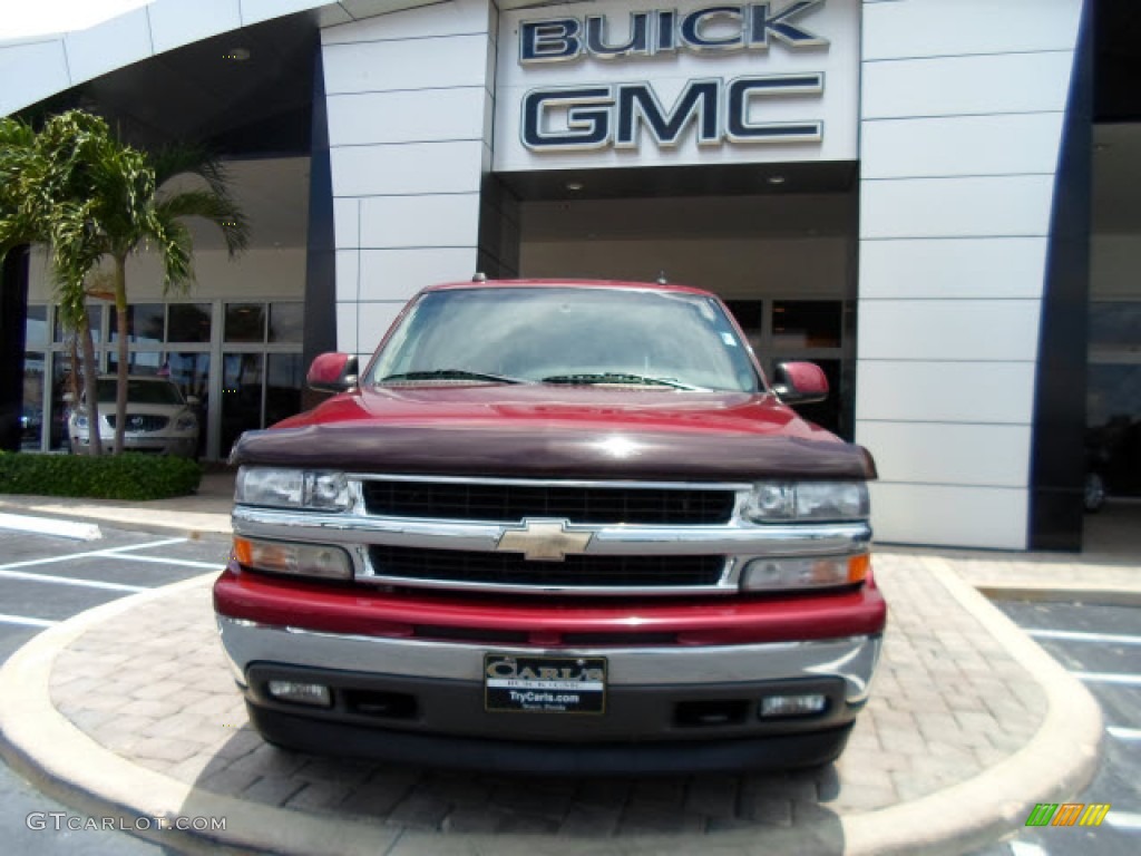 2005 Tahoe LT 4x4 - Sport Red Metallic / Gray/Dark Charcoal photo #28