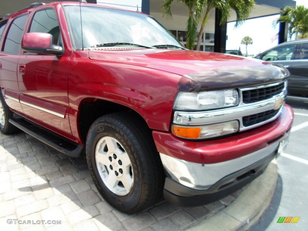 2005 Tahoe LT 4x4 - Sport Red Metallic / Gray/Dark Charcoal photo #30