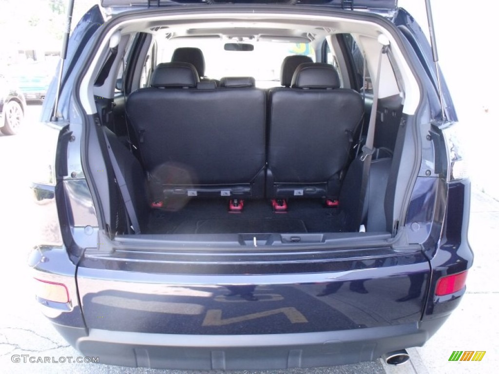 2010 Outlander SE 4WD - Cosmic Blue Metallic / Black photo #20