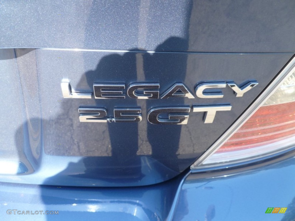 2007 Legacy 2.5 GT Limited Sedan - Newport Blue Pearl / Ivory photo #5