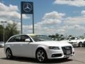 2009 Ibis White Audi A4 2.0T quattro Avant  photo #3
