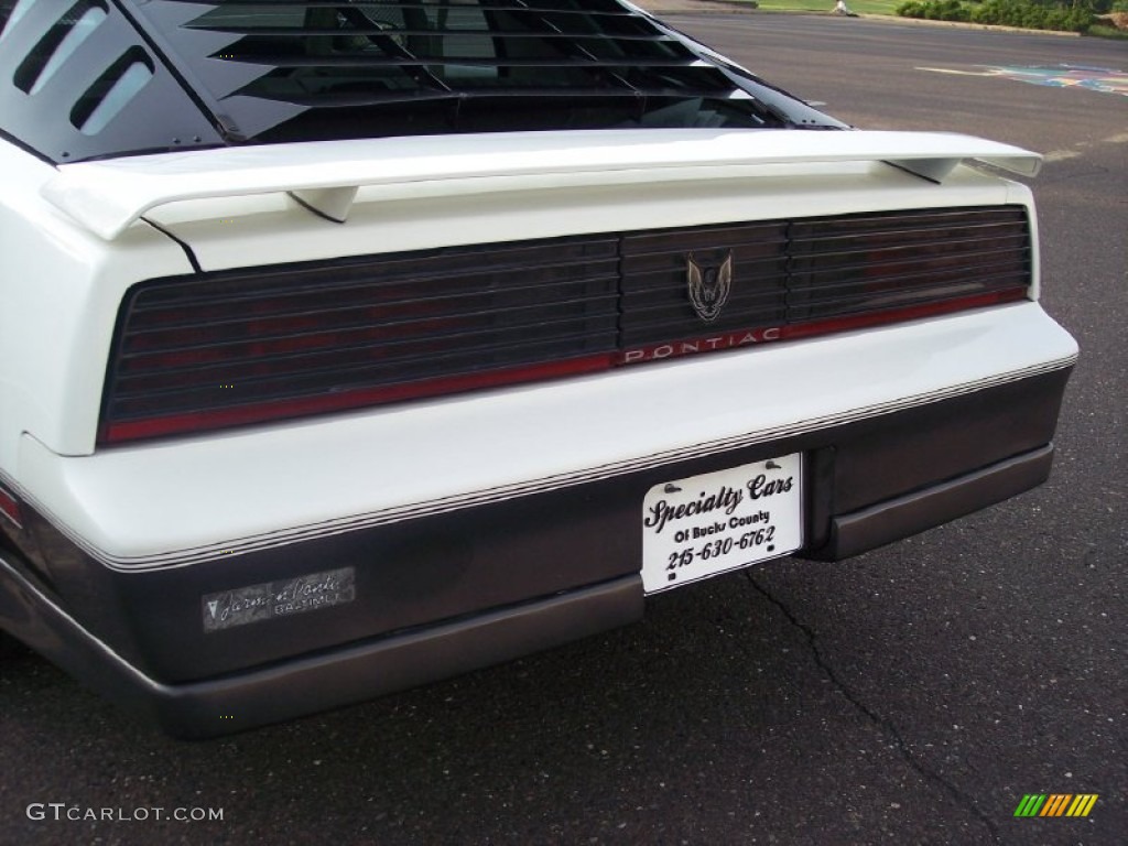 1983 Firebird Trans Am 25th Anniversary Daytona 500 Pace Car Coupe - White / Gray photo #30