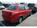 2000 Absolutely Red Toyota ECHO Sedan  photo #2