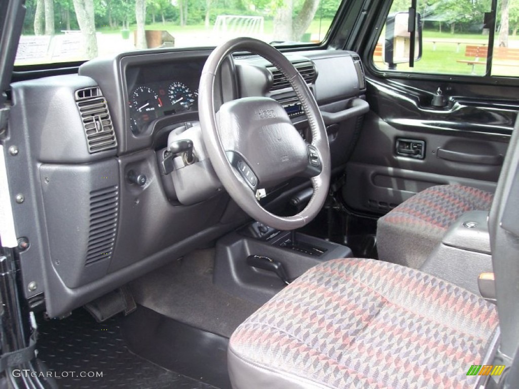 Agate Interior 2000 Jeep Wrangler Sport 4x4 Photo #65948954