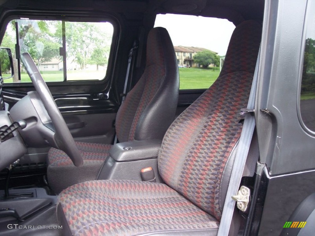 Agate Interior 2000 Jeep Wrangler Sport 4x4 Photo #65948972