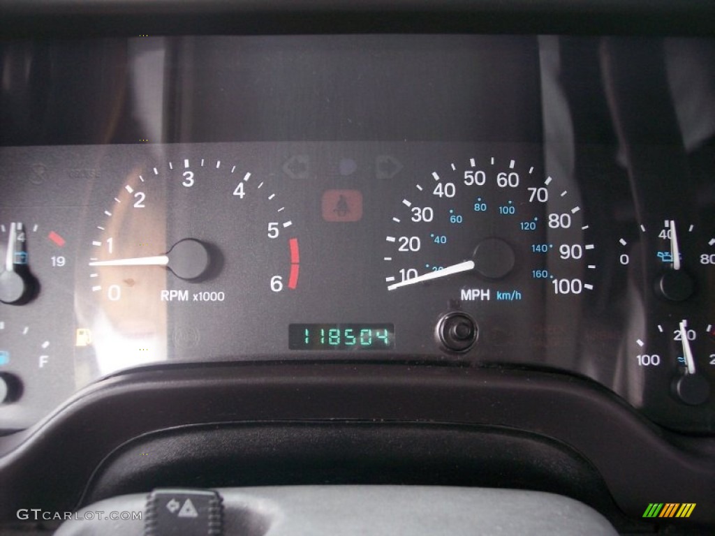 2000 Jeep Wrangler Sport 4x4 Gauges Photo #65949185