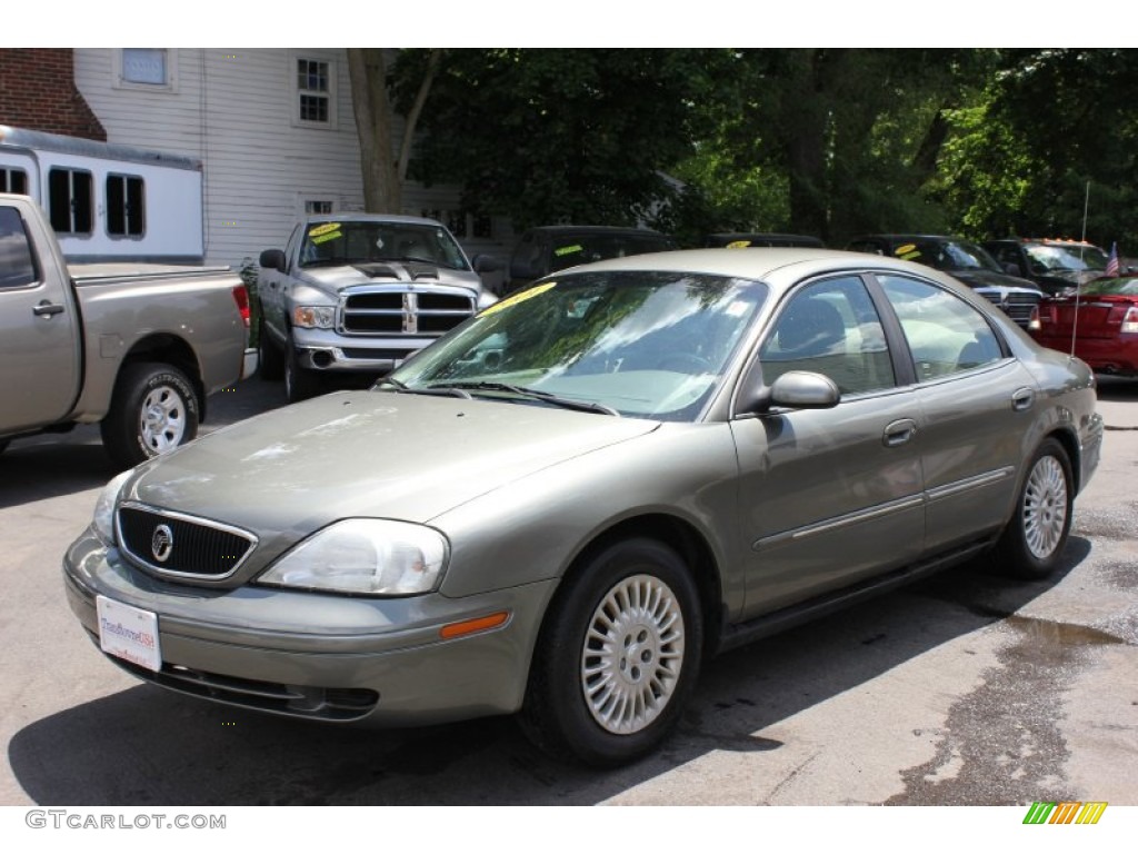 2001 Sable GS Sedan - Spruce Green Metallic / Medium Parchment photo #1