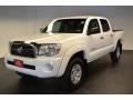 Super White 2011 Toyota Tacoma V6 PreRunner Double Cab