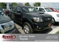 2010 Black Sand Pearl Toyota Tacoma V6 SR5 TRD Sport Double Cab 4x4  photo #1