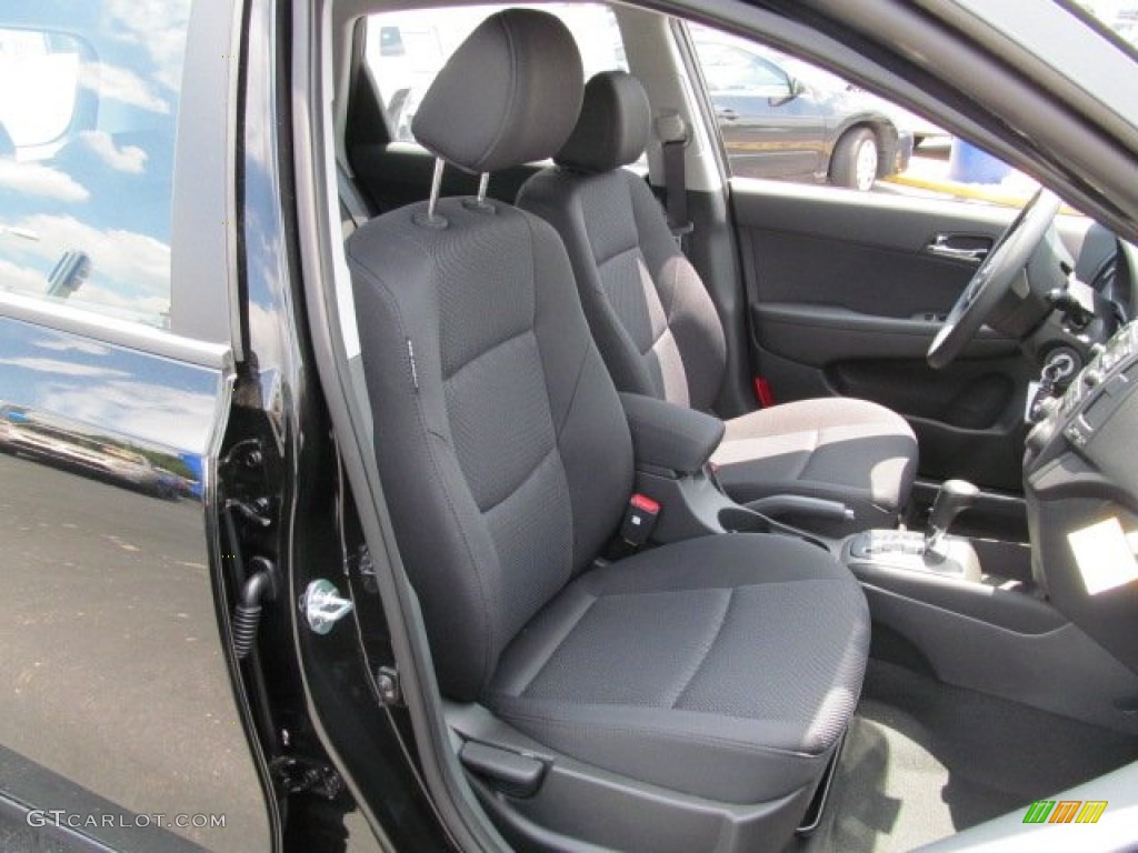 2012 Elantra GLS Touring - Black Noir Pearl / Black photo #5