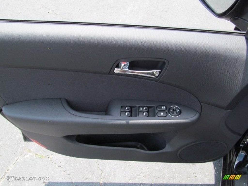 2012 Elantra GLS Touring - Black Noir Pearl / Black photo #7