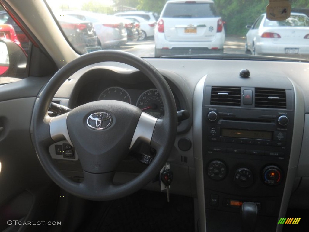 2010 Corolla LE - Barcelona Red Metallic / Bisque photo #4