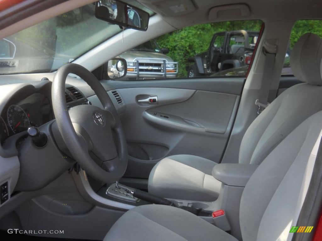 2010 Corolla LE - Barcelona Red Metallic / Bisque photo #7